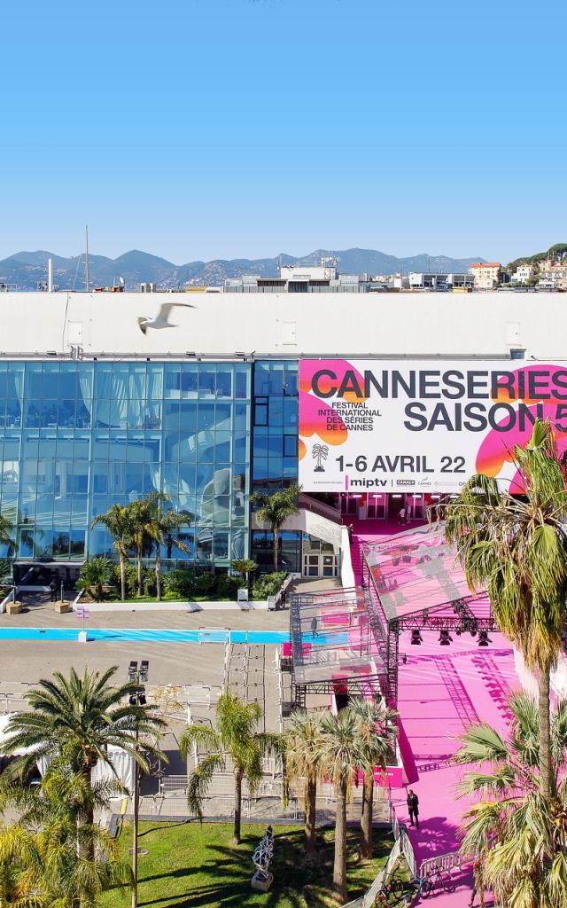 Cannesseries Vue Palais Pink Carpet