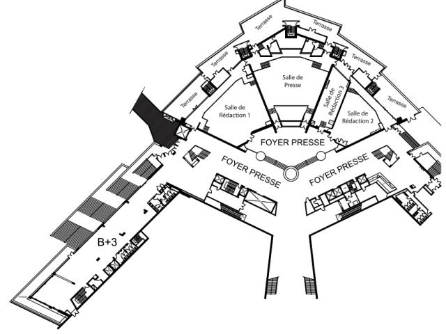 Plan Foyer Presse Salle De Redaction