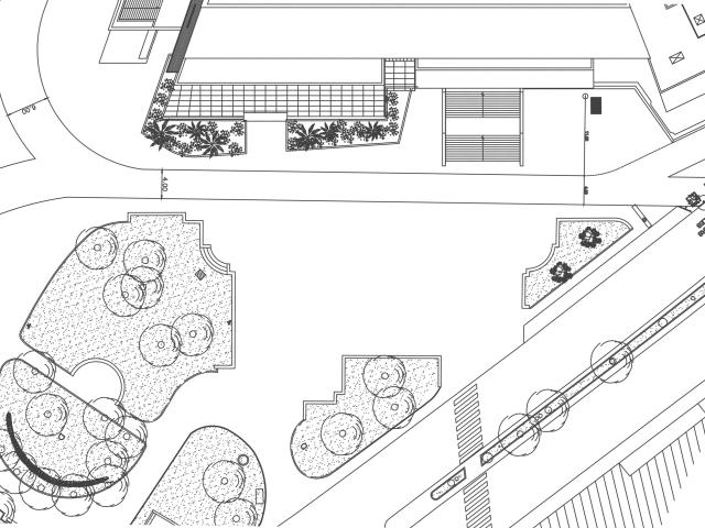 Plan parvis Pompidou Palais des Festivals Cannes