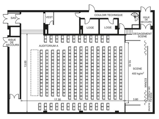 Plan De Salle Auditorium Jean Mineur