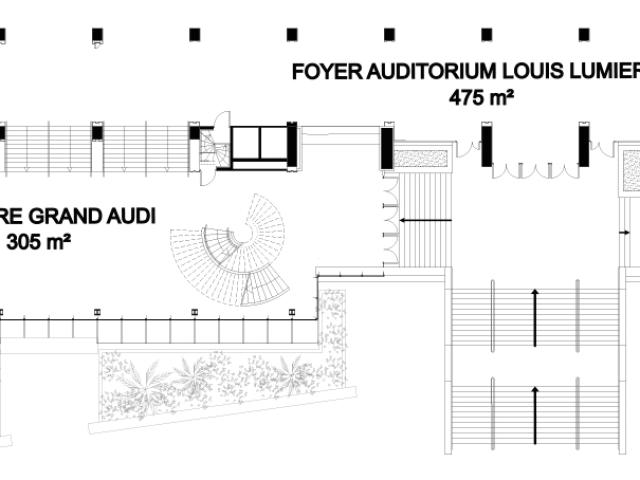 Plan De Salle Foyer Auditorium Louis Lumiere