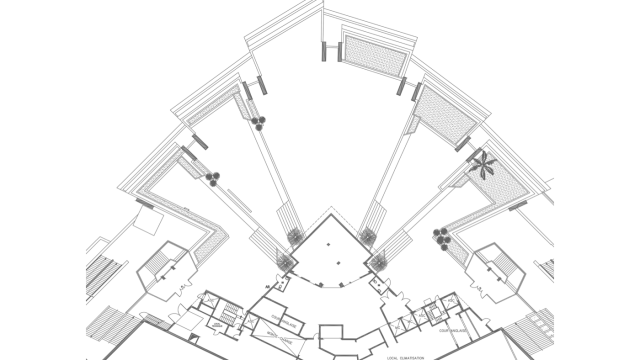 Plan De Salle Terrasse Grand Large Palais Des Festivals