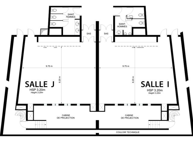 Plan Salle Auditorium Ij