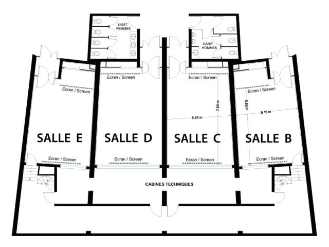 Plans Auditorium Bcde