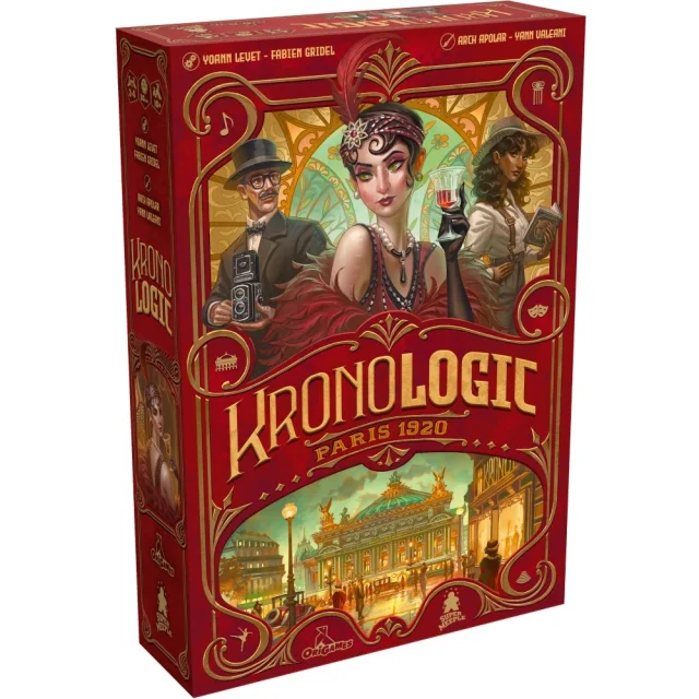 Kronologic Paris 1920 Jeu Origames Boite